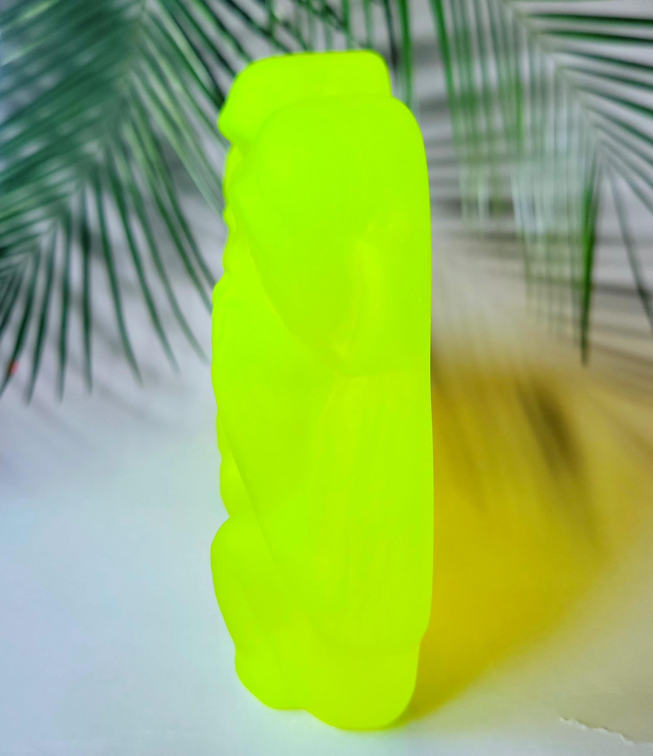 Uranium Glass 3 Monkeys - Don't See, Don't Hear, Don't Speak